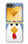 S3254 Poulet Dessin animé Etui Coque Housse pour Samsung Galaxy Z Flip 6, Flip 7 FE