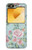 S3494 Rose à pois millésimé Etui Coque Housse pour Samsung Galaxy Z Flip 6, Flip 7 FE