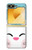 S3542 Chat mignon Dessin animé Etui Coque Housse pour Samsung Galaxy Z Flip 6, Flip 7 FE