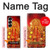 S1030 Dieu hindou Durga Puja Etui Coque Housse pour Samsung Galaxy Z Fold 6
