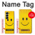 S1146 Sourire Soleil Jaune Etui Coque Housse pour Samsung Galaxy Z Fold 6