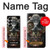 S1685 Crâne Steampunk Etui Coque Housse pour Samsung Galaxy Z Fold 6