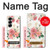 S1859 Motif Rose Etui Coque Housse pour Samsung Galaxy Z Fold 6