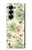S2179 Motif Fleur Floral Art Millésime Etui Coque Housse pour Samsung Galaxy Z Fold 6