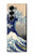 S2389 Hokusai La grande vague de Kanagawa Etui Coque Housse pour Samsung Galaxy Z Fold 6