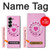 S2847 Rose Rétro téléphone Rotatif Etui Coque Housse pour Samsung Galaxy Z Fold 6