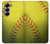 S3031 Softball balle jaune Etui Coque Housse pour Samsung Galaxy Z Fold 6
