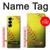 S3031 Softball balle jaune Etui Coque Housse pour Samsung Galaxy Z Fold 6