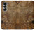 S3456 Papier Steampunk Horloge millésimé Etui Coque Housse pour Samsung Galaxy Z Fold 6