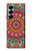 S3694 Modèle d'art hippie Etui Coque Housse pour Samsung Galaxy Z Fold 6
