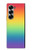 S3698 Drapeau de fierté LGBT Etui Coque Housse pour Samsung Galaxy Z Fold 6