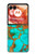 S2688 Aqua Copper Turquoise Graphic Gemme Etui Coque Housse pour Motorola Razr 70,60,50, Razr (2026, 2025, 2024)