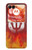S2803 Feu Rouge Diable Lance Symbole Etui Coque Housse pour Motorola Razr 70,60,50, Razr (2026, 2025, 2024)