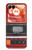 S3204 Rouge Cassette Recorder graphique Etui Coque Housse pour Motorola Razr 70,60,50, Razr (2026, 2025, 2024)