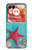 S3428 Aqua Bois Coquille d'étoile de mer Etui Coque Housse pour Motorola Razr 70,60,50, Razr (2026, 2025, 2024)
