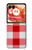 S3535 Rouge vichy Etui Coque Housse pour Motorola Razr 50
