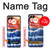 S3671 Tie Dye bleu Etui Coque Housse pour Motorola Razr 50