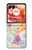 S3705 Fleur florale pastel Etui Coque Housse pour Motorola Razr 70,60,50, Razr (2026, 2025, 2024)