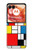 S3814 Composition de dessin au trait Piet Mondrian Etui Coque Housse pour Motorola Razr 70,60,50, Razr (2026, 2025, 2024)