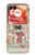S3820 Poupée de papier de mode de cow-girl vintage Etui Coque Housse pour Motorola Razr 70,60,50, Razr (2026, 2025, 2024)