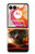 S0863 De feu crâne Etui Coque Housse pour Motorola Razr 50 Ultra