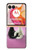 S1832 Chat d'amour Etui Coque Housse pour Motorola Razr 50 Ultra