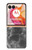 S2526 Noir Marbre imprimé graphique Etui Coque Housse pour Motorola Razr 50 Ultra