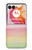 S3507 Coloré Arc-en-ciel pastel Etui Coque Housse pour Motorola Razr 50 Ultra