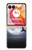 S3510 Dauphin Lune Nuit Etui Coque Housse pour Motorola Razr 50 Ultra