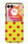 S3526 Rouge tache à pois Etui Coque Housse pour Motorola Razr 50 Ultra