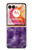 S3713 Graphique violet améthyste à quartz imprimé Etui Coque Housse pour Motorola Razr 50 Ultra