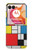 S3814 Composition de dessin au trait Piet Mondrian Etui Coque Housse pour Motorola Razr 50 Ultra