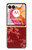 S3817 Motif de fleurs de cerisier floral rouge Etui Coque Housse pour Motorola Razr 50 Ultra