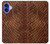 S0555 serpent Peau Etui Coque Housse pour iPhone 16