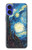 S0582 Van Gogh Starry Nights Etui Coque Housse pour iPhone 16