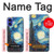 S0582 Van Gogh Starry Nights Etui Coque Housse pour iPhone 16