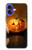 S1083 Citrouille araignée bougies Halloween Etui Coque Housse pour iPhone 16