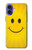 S1146 Sourire Soleil Jaune Etui Coque Housse pour iPhone 16
