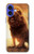 S1957 Lion Etui Coque Housse pour iPhone 16