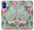 S2178 Peinture Fleur Art Floral Etui Coque Housse pour iPhone 16