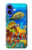 S2568 Mer Poissons marins Coraux Sous-marine Océan Etui Coque Housse pour iPhone 16 S2568 Mer Poissons marins Coraux Sous-marine Océan Etui Coque Housse pour iPhone 16