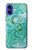 S2653 Dragon Vert Turquoise Pierre Graphique Etui Coque Housse pour iPhone 16
