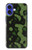 S2877 Vert Serpent Imprimé graphique Peau Etui Coque Housse pour iPhone 16