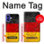 S2935 Allemagne Drapeau Carte Etui Coque Housse pour iPhone 16