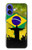 S2981 Brésil Football Football Etui Coque Housse pour iPhone 16