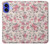 S3095 Motif Rose millésimé Etui Coque Housse pour iPhone 16