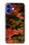 S3393 Camouflage sang Splatter Etui Coque Housse pour iPhone 16