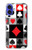 S3463 Costume Poker Carte Etui Coque Housse pour iPhone 16
