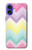S3514 Arc en ciel Zigzag Etui Coque Housse pour iPhone 16