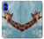 S3680 Girafe de sourire mignon Etui Coque Housse pour iPhone 16